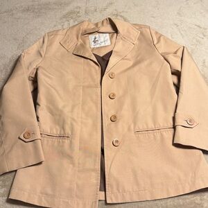 Classic Tan Pea Coat